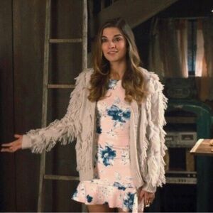 Floral Ruffle Hem Dress